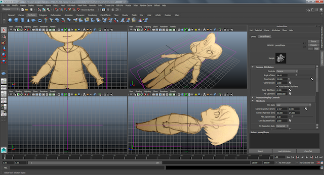 3D modeling in progress